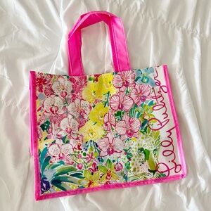 LILY PULITZER Reusable Mini Shopping Tote Bag